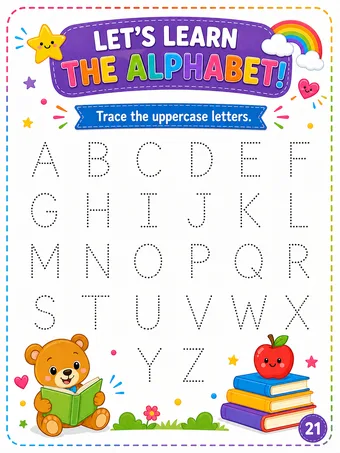 Tiny Learners printable activity preview 2