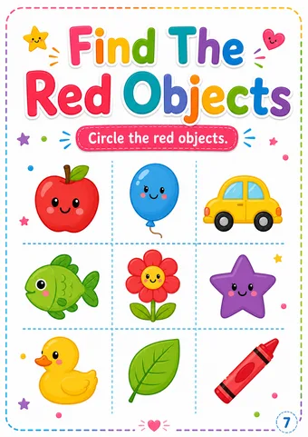 Tiny Learners printable activity preview 1